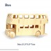 3D Jigsaw Puzzle Wooden Stereo Board Assembly Model Children's Educational Toys as Gifts Bus B07535XZPL